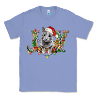 Colony Blue Russian Blue Cat Joy Classic Tee - LillyAllenDesigns