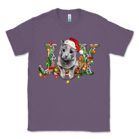 Lavender Russian Blue Cat Joy Classic Tee - LillyAllenDesigns