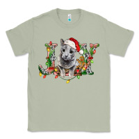 Matcha Russian Blue Cat Joy Classic Tee - LillyAllenDesigns