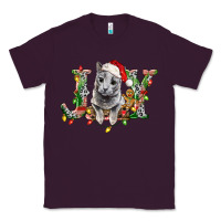 Plum Russian Blue Cat Joy Classic Tee - LillyAllenDesigns