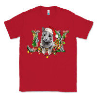 Red Russian Blue Cat Joy Classic Tee - LillyAllenDesigns