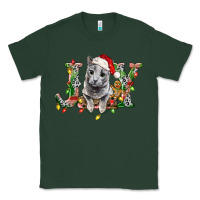 Sports Green Russian Blue Cat Joy Classic Tee - LillyAllenDesigns