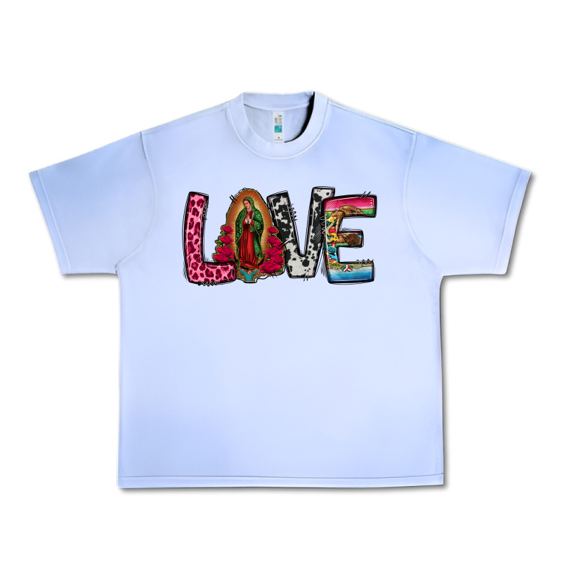 Our Lady Of Guadalupe Love Urban Heavy Tee by Jasminsmagicworld | Teevron