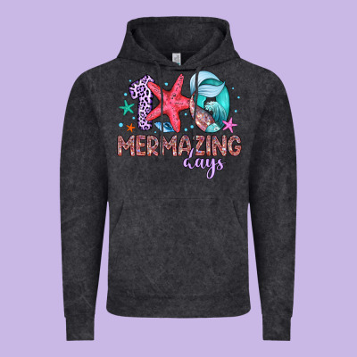 100 Mermazing Days Vintage Hoodie Designed By Artiststas