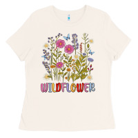 Bone wildflower malias Ladies Tee - MaliasSmallBusiness