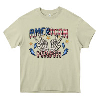 Mossy american mama Heavy Core Tee - MaliasSmallBusiness