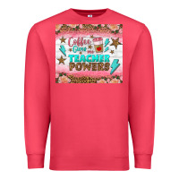 Cardinal coffee gives me teacher powers tumbler Premium Sweatshirt - BundleAndBundleShop