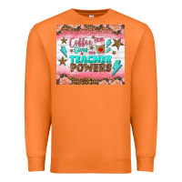 Carrot coffee gives me teacher powers tumbler Premium Sweatshirt - BundleAndBundleShop