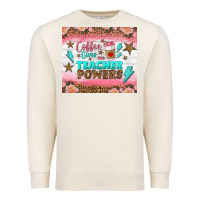 Sandshell coffee gives me teacher powers tumbler Premium Sweatshirt - BundleAndBundleShop