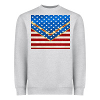 Glitter American Flag Heavyweight Sweatshirt | Teevron