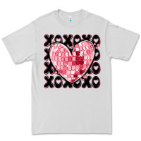 Dove Grey xoxo heart valentine's day Premium Tee - MaliasSmallBusiness