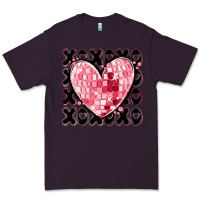 Plum xoxo heart valentine's day Premium Tee - MaliasSmallBusiness