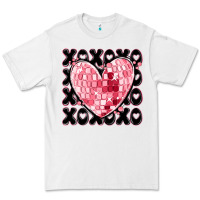 White xoxo heart valentine's day Premium Tee - MaliasSmallBusiness