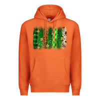 Carrot St. Patrick's Day brushstroke Premium Hoodie - OliviaCreatesArt