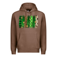 Chestnut St. Patrick's Day brushstroke Premium Hoodie - OliviaCreatesArt