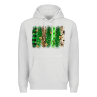 St. Patrick's Day Brushstroke Premium Hoodie | Teevron