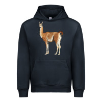 Navy guanaco llama Urban Hoodie - LillyAllenDesigns