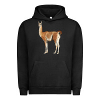 Pigment Black guanaco llama Urban Hoodie - LillyAllenDesigns
