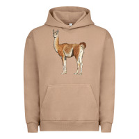 Pigment Burro guanaco llama Urban Hoodie - LillyAllenDesigns