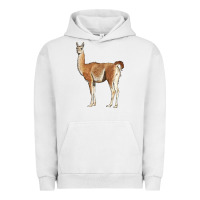 Pigment Lunar Rock guanaco llama Urban Hoodie - LillyAllenDesigns