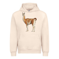 Sandshell guanaco llama Urban Hoodie - LillyAllenDesigns