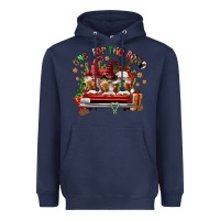Navy one for the road coffee Heavyweight Hoodie - FaDigitalArtStudio
