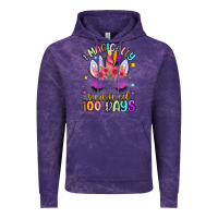 Cloud Purple i magically survived 100 days Vintage Hoodie - Artiststas