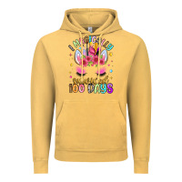 Vintage Mustard i magically survived 100 days Vintage Hoodie - Artiststas