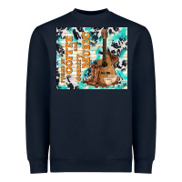 Navy fueled by coffee and country music Heavyweight Sweatshirt - TumblerDesignByShophia