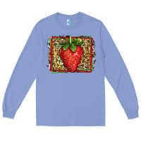 Colony Blue strawberry summer Long Sleeve Tee - Jasminsmagicworld