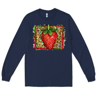 Navy strawberry summer Long Sleeve Tee - Jasminsmagicworld