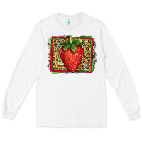 White strawberry summer Long Sleeve Tee - Jasminsmagicworld