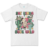 White she kinda buck wild Premium Tee - MaliasSmallBusiness