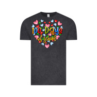 Vintage Black 100 days of school Vintage Tee - Artiststas