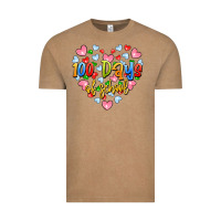 Vintage Coffee 100 days of school Vintage Tee - Artiststas
