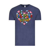 Vintage Denim 100 days of school Vintage Tee - Artiststas