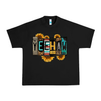 Black yeehaw license plate letters Urban Heavy Tee - Jasminsmagicworld
