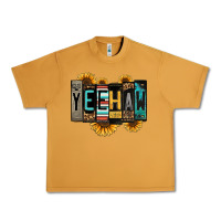 Peanut Butter yeehaw license plate letters Urban Heavy Tee - Jasminsmagicworld