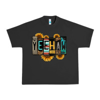 Pigment Black yeehaw license plate letters Urban Heavy Tee - Jasminsmagicworld