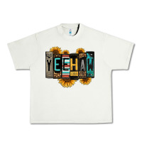 Pistachio yeehaw license plate letters Urban Heavy Tee - Jasminsmagicworld