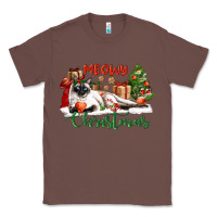 Chestnut siamese cat meowy christmas Classic Tee - LillyAllenDesigns