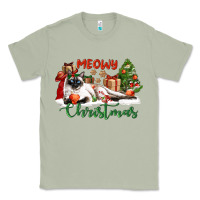 Matcha siamese cat meowy christmas Classic Tee - LillyAllenDesigns