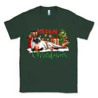 Sports Green siamese cat meowy christmas Classic Tee - LillyAllenDesigns