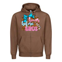 Chestnut bows before bros olivia Zipper Hoodie - OliviaCreatesArt