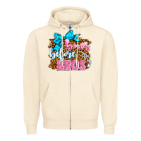 Sandshell bows before bros olivia Zipper Hoodie - OliviaCreatesArt
