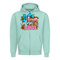 Seafoam bows before bros olivia Zipper Hoodie - OliviaCreatesArt