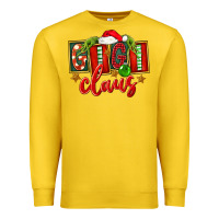 Lemon Christmas Gigi Claus Premium Sweatshirt - FaDigitalArtStudio
