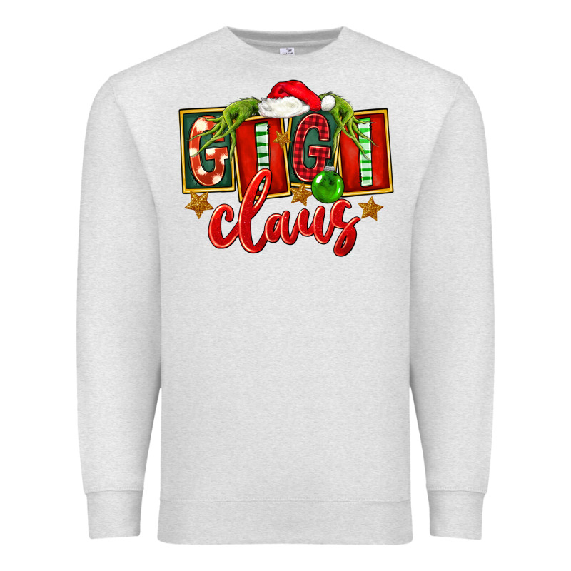 Christmas Gigi Claus Premium Sweatshirt by FaDigitalArtStudio | Teevron