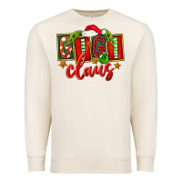 Sandshell Christmas Gigi Claus Premium Sweatshirt - FaDigitalArtStudio