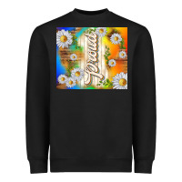 Black proud with daisies Heavyweight Sweatshirt - TumblerDesignByShophia